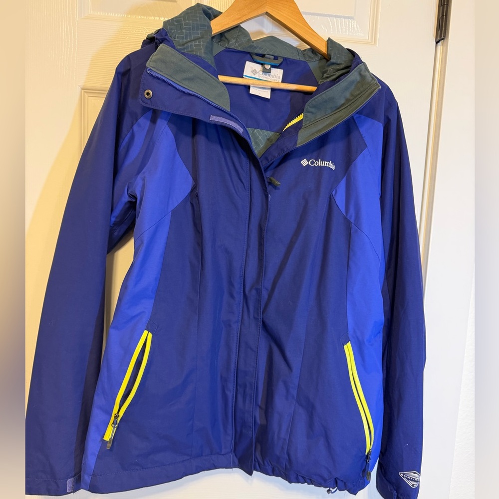 Columbia Omni-Tech Blue Jacket